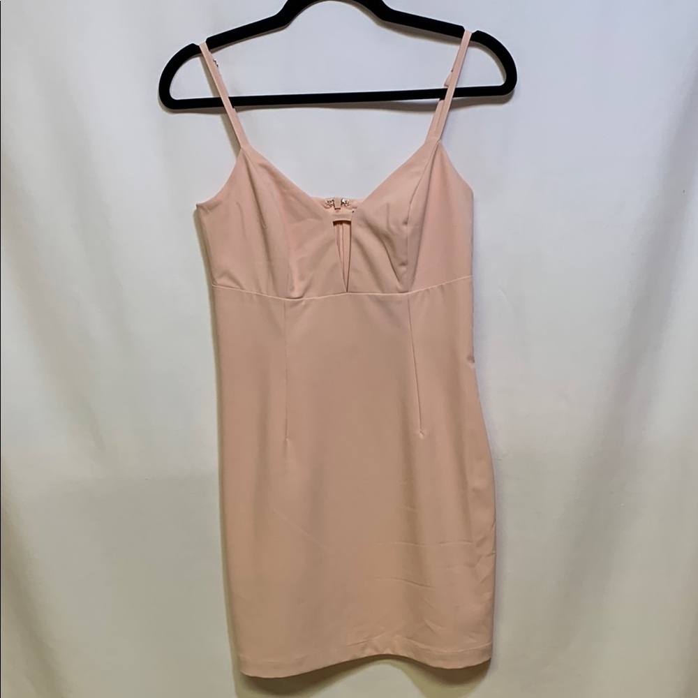 Lulu's Blush Pink Mini Dress